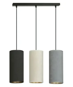 Sale Sklep Kaja Prosta lampa wisząca z kolorowymi abażurami 1068/3 BENTE | Kaja
