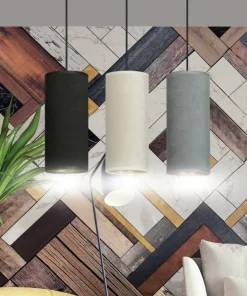 Sale Sklep Kaja Prosta lampa wisząca z kolorowymi abażurami 1068/3 BENTE | Kaja