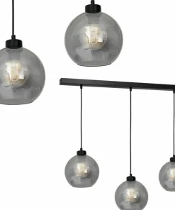 Shop Sklep Kaja Prosta lampa wisząca z okrągłymi kloszami MLP65800 SOFIA | Kaja