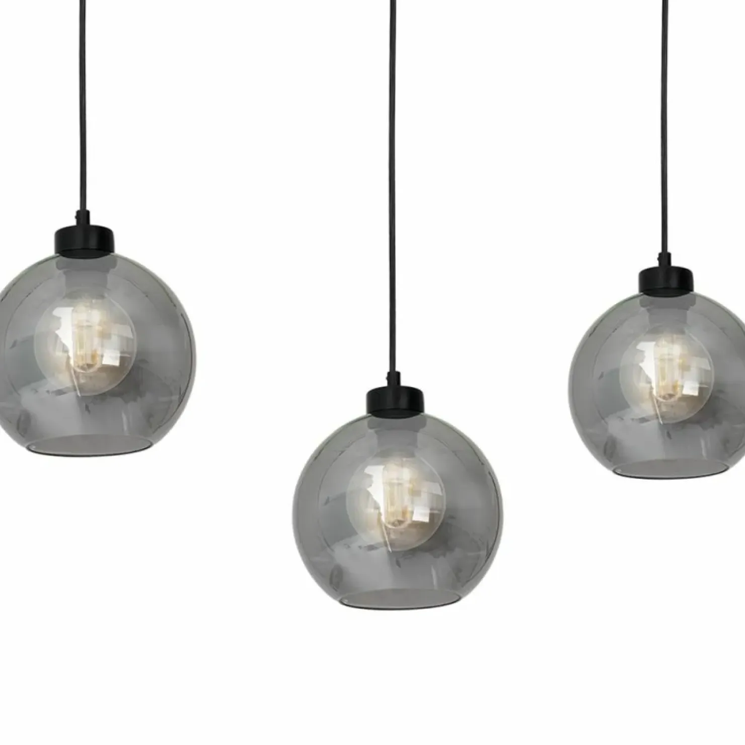 Shop Sklep Kaja Prosta lampa wisząca z okrągłymi kloszami MLP65800 SOFIA | Kaja