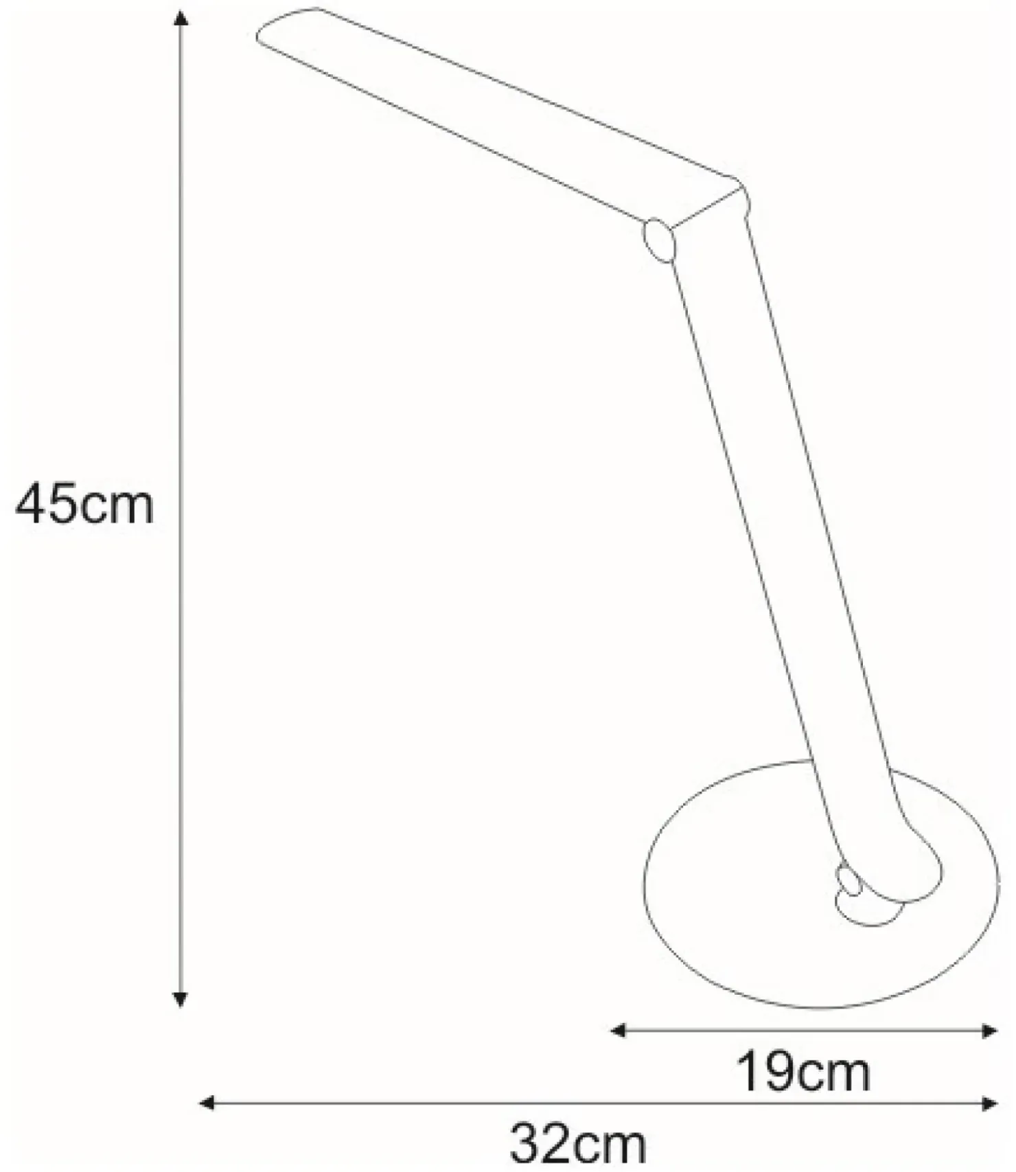 Prosta lampka biurkowa LED K-BL1201 DUO | Kaja Oświetlenie*Sklep Kaja Fashion