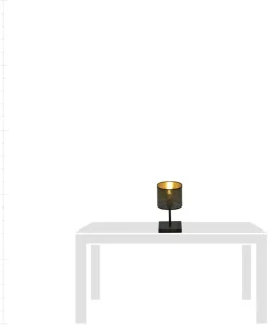 Prosta lampka z dwukolorowym abażurem 1144/LN1 JORDAN | Kaja*Sklep Kaja Discount