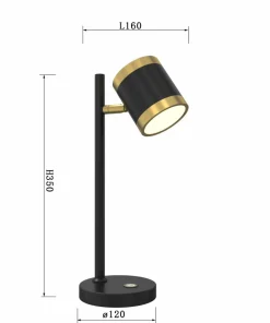 Prosta, ledowa lampka biurkowa reflektor WF 8003-104S TOULOUSE | Kaja*Sklep Kaja Online