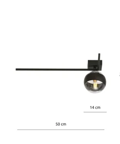 Clearance Sklep Kaja Prosta, pojedyncza lampa sufitowa z kloszem 1132/1F IMAGO | Kaja