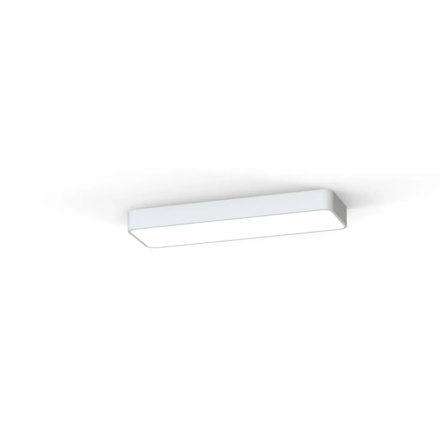 Prostokątna lampa sufitowa, w m kolorze 7538 | Kaja Oświetlenie*Sklep Kaja Cheap