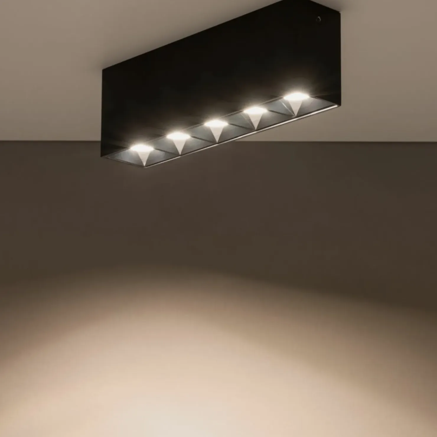 Prostokątny, plafon LED 19,5cm 36° 3000K 10055 MIDI LED | Kaja*Sklep Kaja Flash Sale