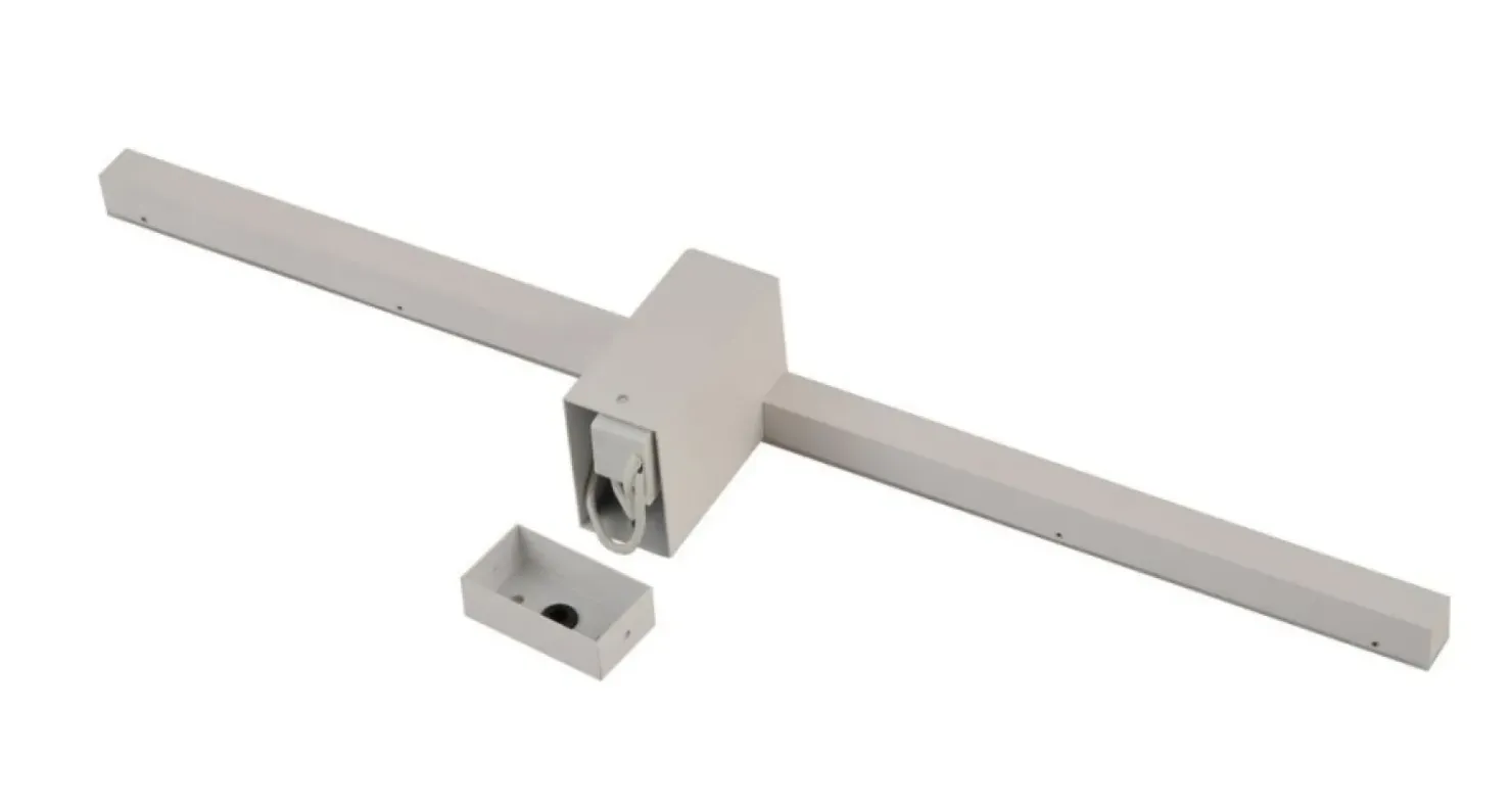 Prosty, łazienkowy kinkiet LED nad lustro LP-778/1W L WH NEVADA*Sklep Kaja Sale