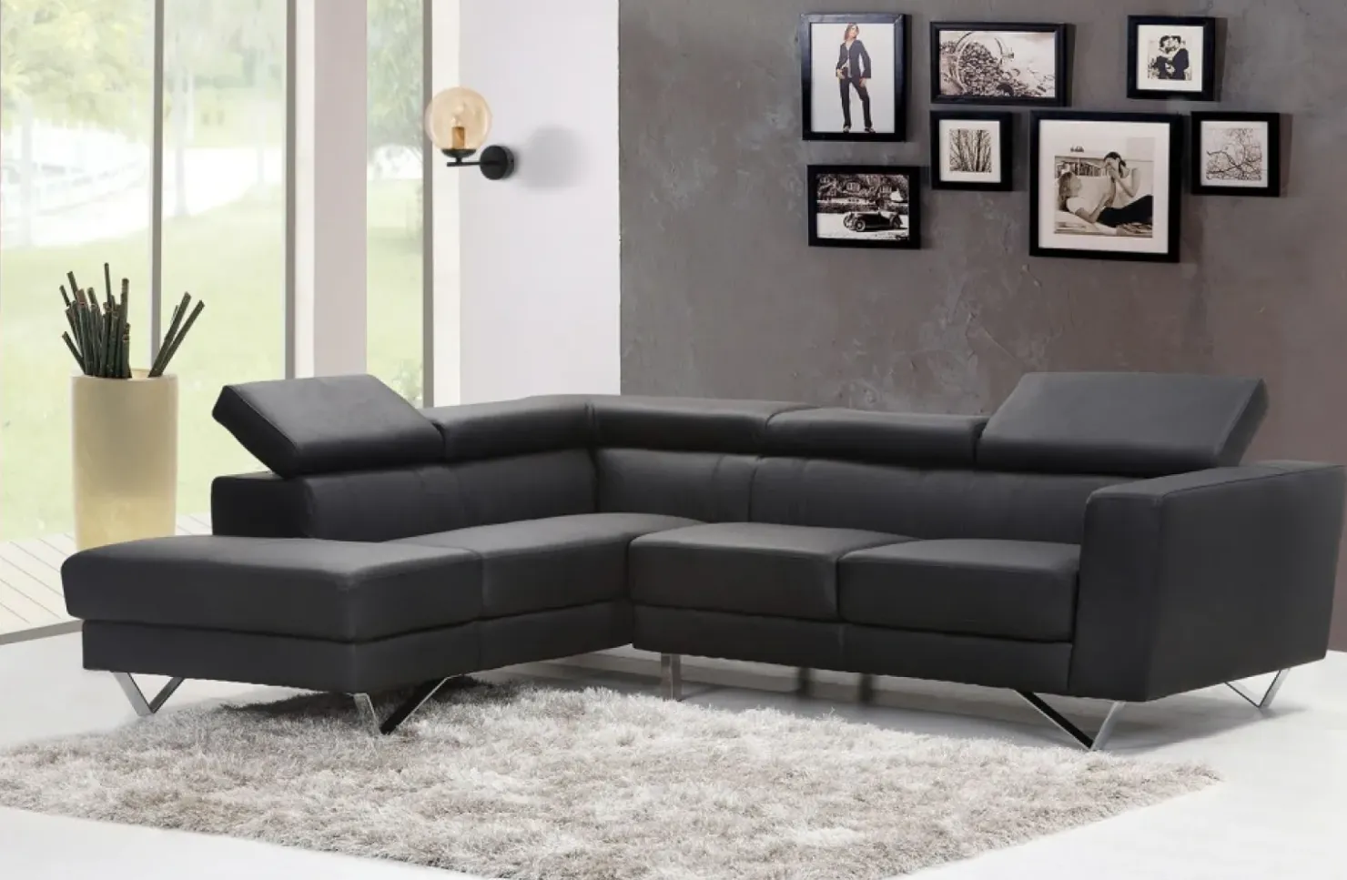 Prosty kinkiet ścienny, bursztynowy klosz, na E14 K-5306 z serii DELTA*Sklep Kaja Shop