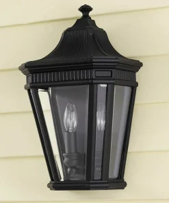 Prosty kinkiet ogrodowy FE-COTSLN7-BK z serii COTSWOLD LANE*Sklep Kaja Sale