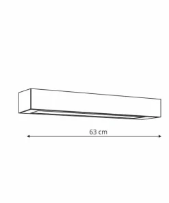 Best Sale Sklep Kaja Prosty plafon do holu 63cm LP-7001/1C BK-63 18/3 IBROS | Kaja
