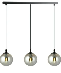 Outlet Sklep Kaja Przydymiona lampa wisząca z małymi gwintami 712/3 | Kaja Oświetlenie