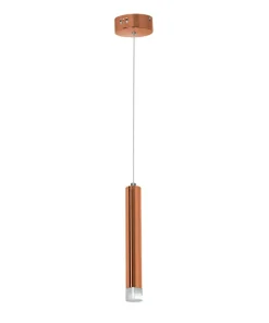 Discount Sklep Kaja Punktowa, dekoracyjna lampa tuba LED ML984 COPPER | Kaja Oświetlenie