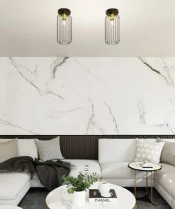 Shop Sklep Kaja Punktowa lampa sufitowa, druciana 1366/1 z serii BARN