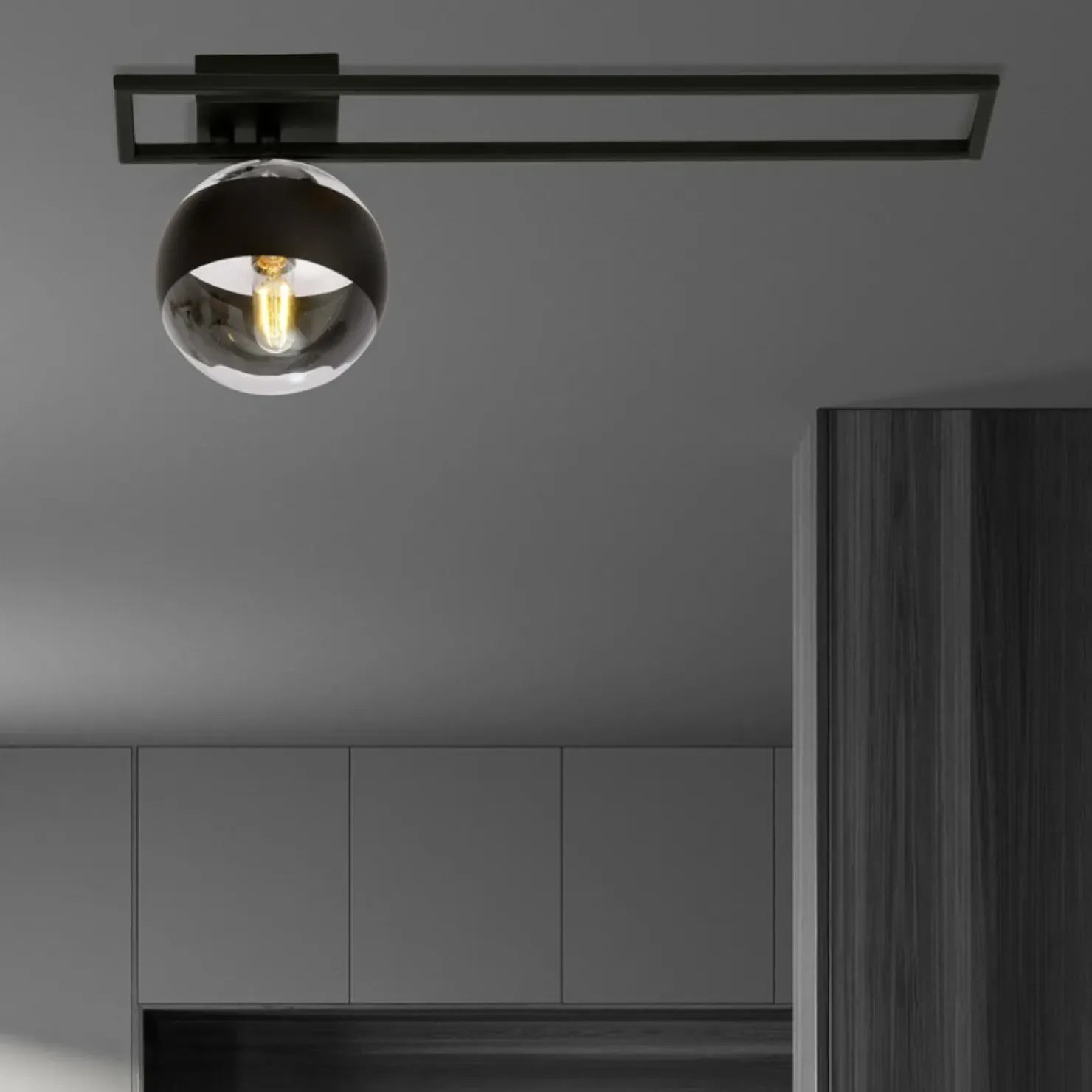 Punktowa lampa sufitowa z metalową ramką 1132/1C IMAGO | Kaja*Sklep Kaja Cheap
