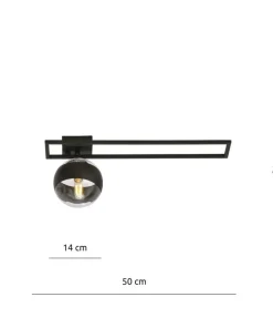 Punktowa lampa sufitowa z metalową ramką 1132/1C IMAGO | Kaja*Sklep Kaja Cheap
