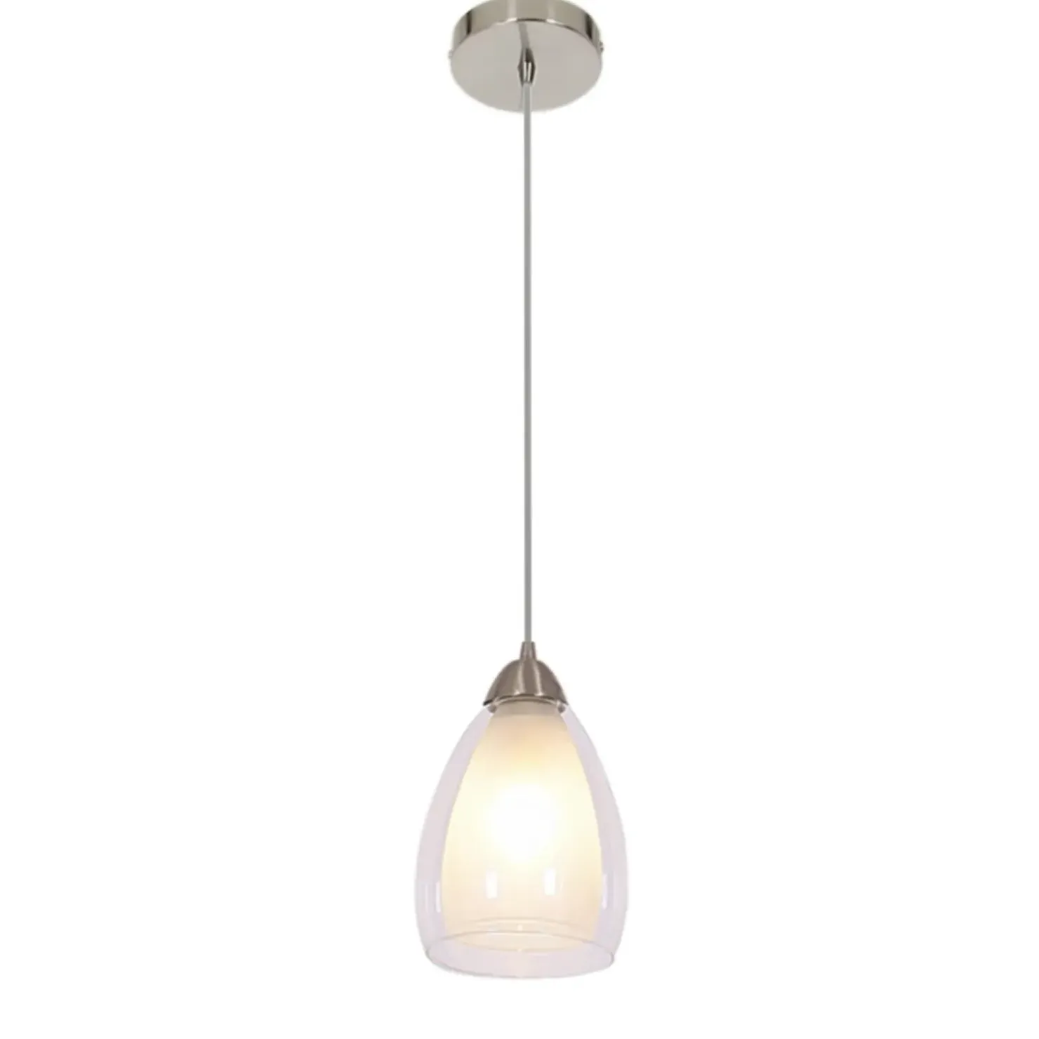 Store Sklep Kaja Punktowa lampa wisząca, do kuchni LP-567/1P TRANSP NIKI | Kaja