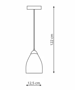 Store Sklep Kaja Punktowa lampa wisząca, do kuchni LP-567/1P TRANSP NIKI | Kaja