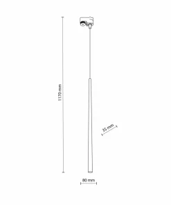 Punktowa lampa wisząca do szyny 1-fazowej TK 5751 TRACER | Kaja*Sklep Kaja Discount