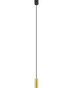 Clearance Sklep Kaja Punktowa lampa wisząca, smukła tuba 12,5cm 10766 FOURTY | Kaja