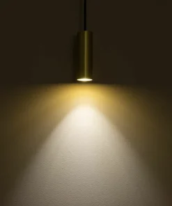 Clearance Sklep Kaja Punktowa lampa wisząca, smukła tuba 12,5cm 10766 FOURTY | Kaja