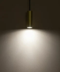 Clearance Sklep Kaja Punktowa lampa wisząca, smukła tuba 12,5cm 10766 FOURTY | Kaja