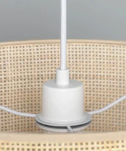 Store Sklep Kaja Rattanowa lampa o klasycznym kształcie ABR-LW18-BH-E27 BOHO | Kaja brązowy