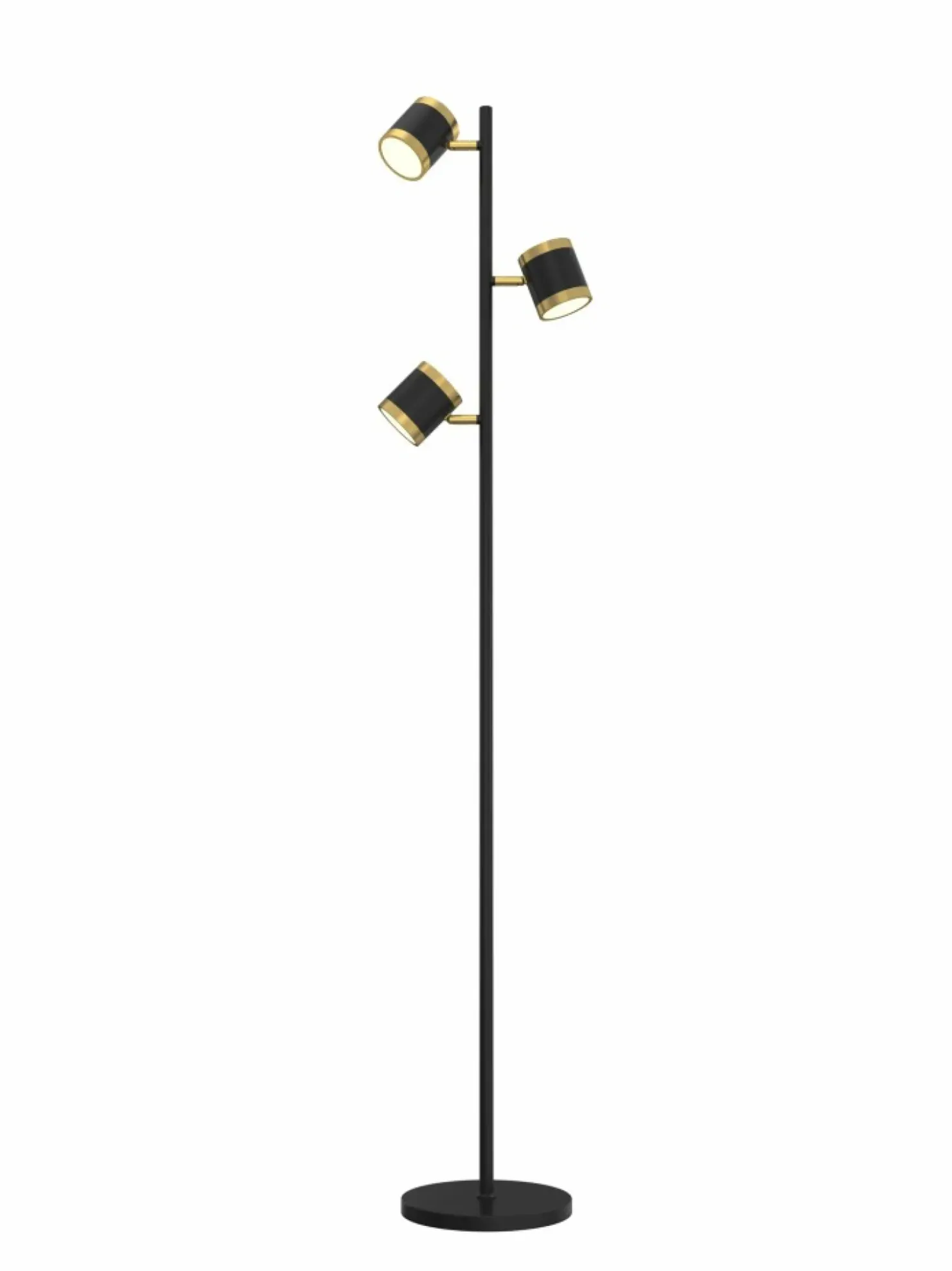 Reflektorowa lampa stojąca, trzy spoty WF 3003-304S TOULOUSE | Kaja*Sklep Kaja Best