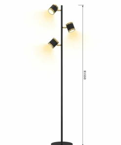 Reflektorowa lampa stojąca, trzy spoty WF 3003-304S TOULOUSE | Kaja*Sklep Kaja Best
