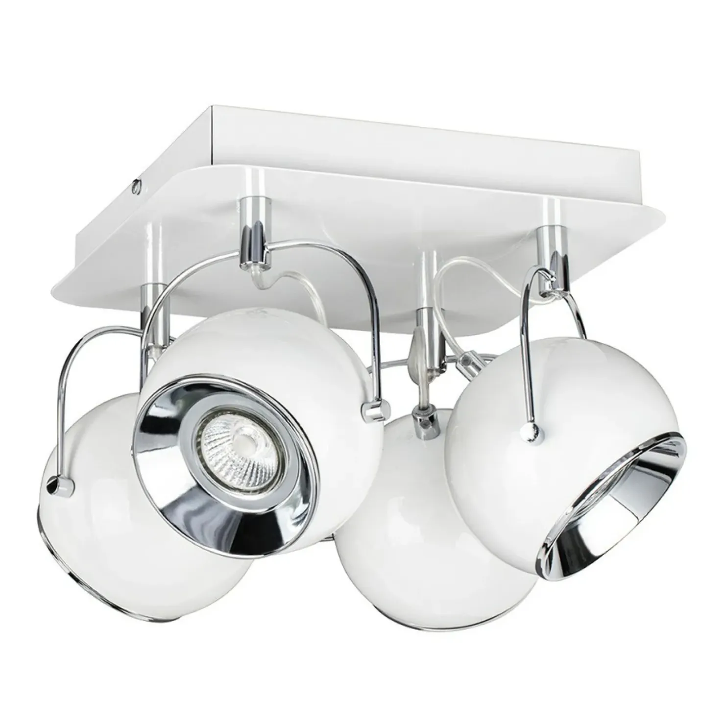 Clearance Sklep Kaja Reflektorowa lampa sufitowa do sypialni 5109482 BALL | Kaja