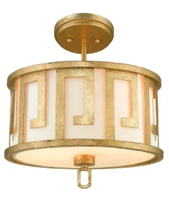 New Sklep Kaja Regulowana lampa, antyczne złoto GN-LEMURIA-P-M z serii LEMURIA postarzanezłoto