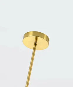 Outlet Sklep Kaja Regulowana lampa wisząca do salonu LP-002/6P DORADO | Kaja Oświetlenie