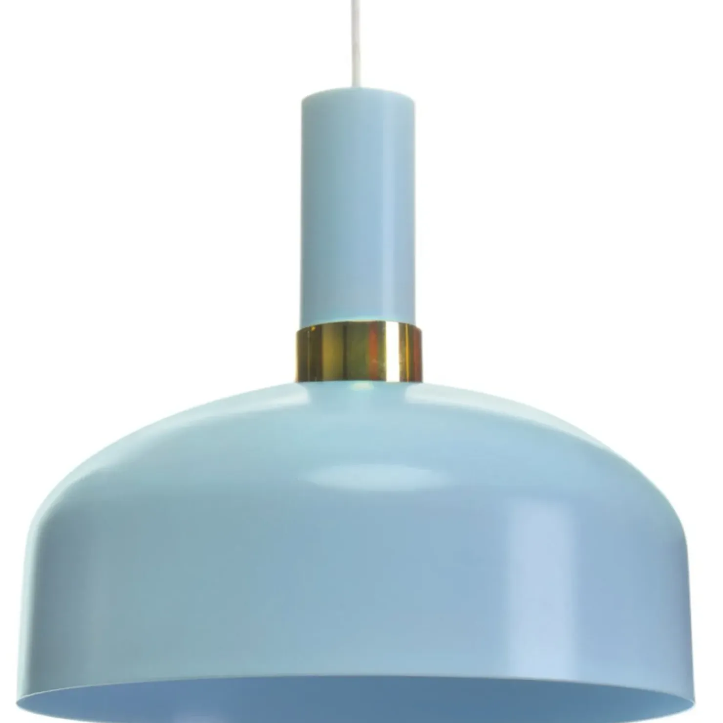 Outlet Sklep Kaja Regulowana lampa wisząca w błękitnym kolorze MLP6201 z serii MALMO | Kaja Oświet
