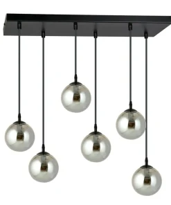 Sale Sklep Kaja Regulowana lampa wisząca z kulistymi kloszami 712/6 | Kaja Oświetlenie
