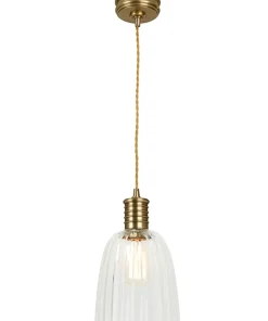 Sale Sklep Kaja Regulowana lampa wisząca z kloszem DOUILLE-P-AB z serii DOUILLE postarzanymosiądz