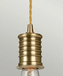 Sale Sklep Kaja Regulowana lampa wisząca z kloszem DOUILLE-P-AB z serii DOUILLE postarzanymosiądz