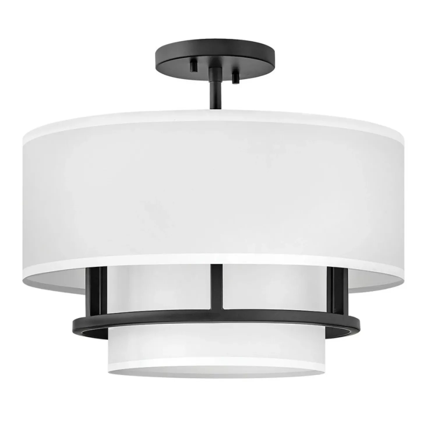 Shop Sklep Kaja Regulowana lampa wisząca z abażurem HK-GRAHAM-M-BK z serii GRAHAM czarny