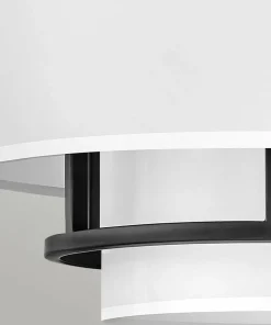 Shop Sklep Kaja Regulowana lampa wisząca z abażurem HK-GRAHAM-M-BK z serii GRAHAM czarny