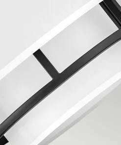 Shop Sklep Kaja Regulowana lampa wisząca z abażurem HK-GRAHAM-M-BK z serii GRAHAM czarny