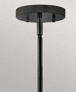Shop Sklep Kaja Regulowana lampa wisząca z abażurem HK-GRAHAM-M-BK z serii GRAHAM czarny