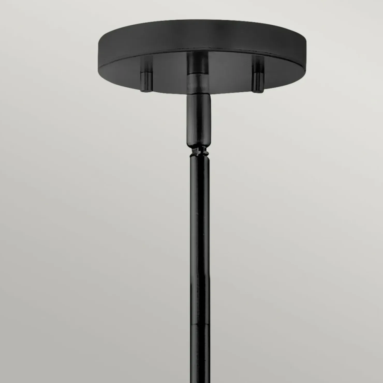 Shop Sklep Kaja Regulowana lampa wisząca z abażurem HK-GRAHAM-M-BK z serii GRAHAM czarny