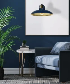 Store Sklep Kaja Regulowana lampa wisząca z niebieskim kloszem MLP7714 z serii FELIX | Kaja Oświe