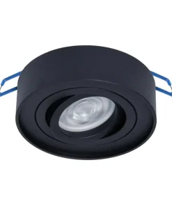 Regulowana oprawa podtynkowa, czarna ML0022 z serii NUSA ROUND | Kaja Oświetleni*Sklep Kaja Store