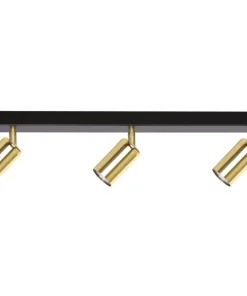 Shop Sklep Kaja Regulowane reflektory w kolorze złota na listwie K-5142 z serii POLO