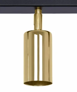 Shop Sklep Kaja Regulowane reflektory w kolorze złota na listwie K-5142 z serii POLO