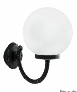 Reprezentacyjna lampa elewacyjna K 3012/1/K 300 P z serii KULE CLASSIC | Kaja Oś*Sklep Kaja Online