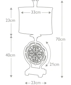 Retro lampka nocna, stołowa FE-MARCELLA-TL z serii MARCELLA*Sklep Kaja Discount