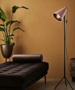 Różowa lampa podłogowa zmienny kąt świecenia 107928 | Kaja Oświetlenie*Sklep Kaja Best