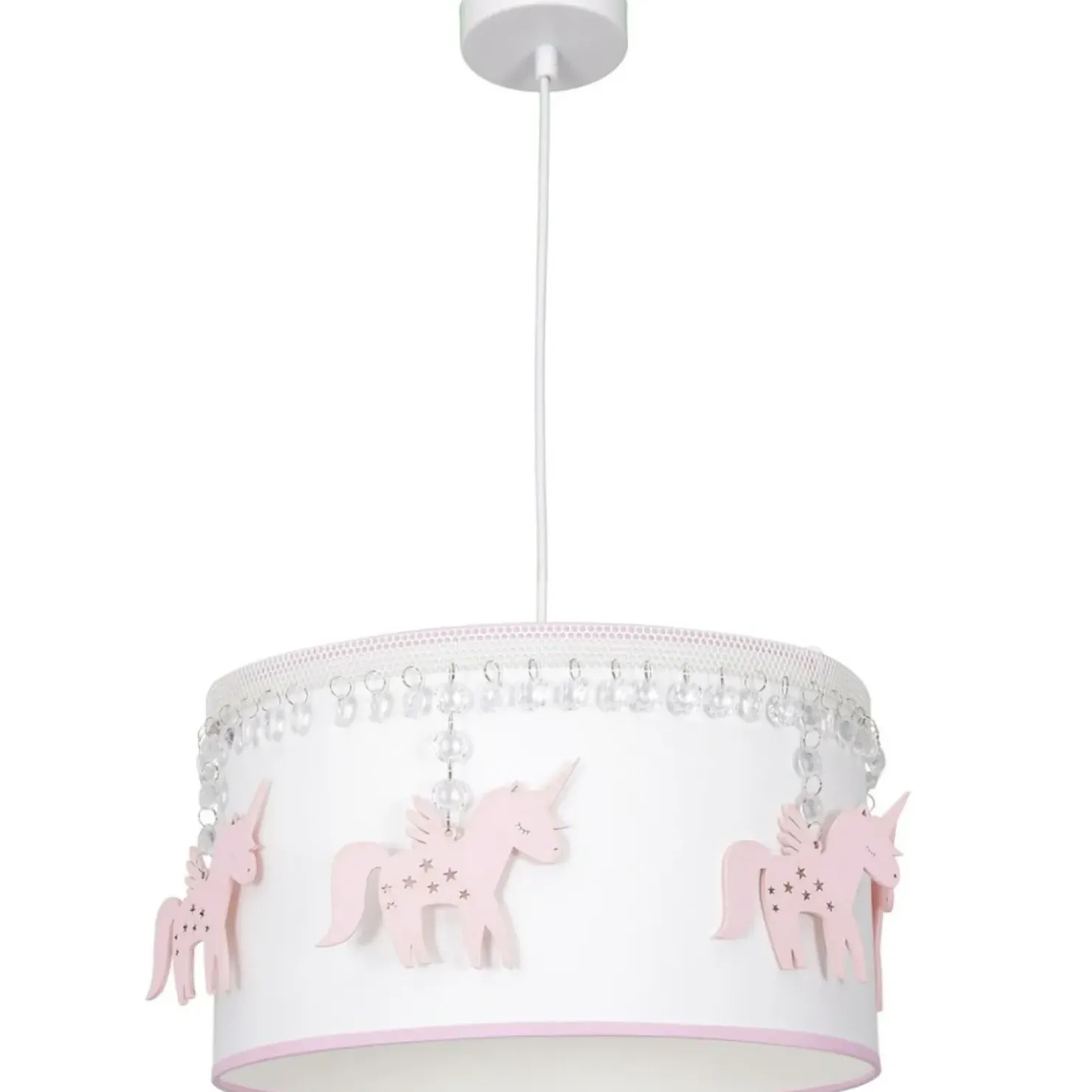 Best Sale Sklep Kaja Różowa lampa wisząca, idealna do pokoju dziecka MLP64900 z serii UNI | Kaja Oświ