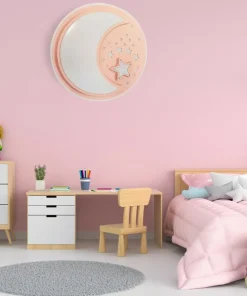 Różowy kinkiet, idealny do pokoju dziecięcego ML6184 z serii NOTE | Kaja Oświetl*Sklep Kaja Fashion