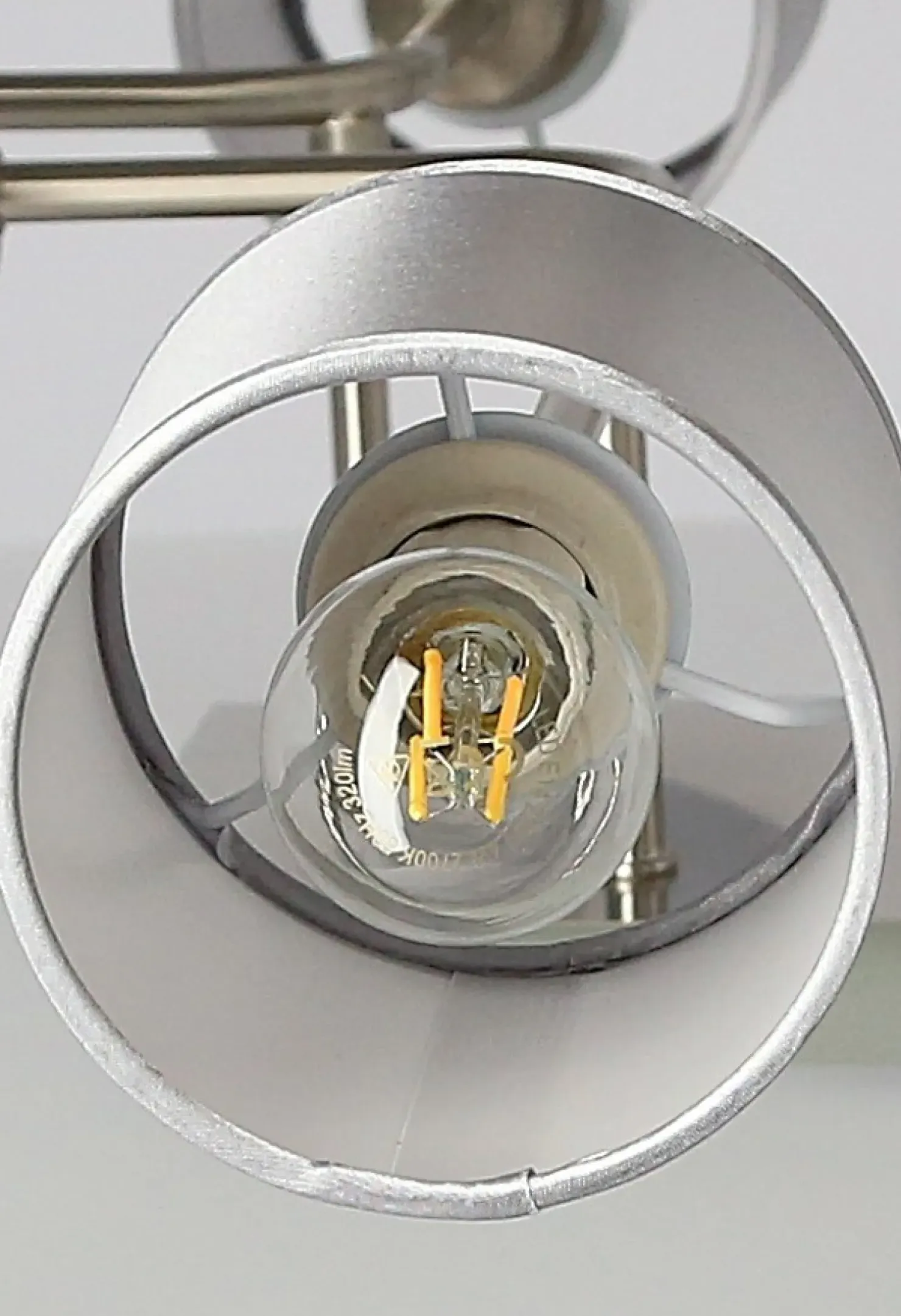 Discount Sklep Kaja Rozłożysta lampa sufitowa do salonu 36-70708 SAX | Kaja Oświetlenie satyna